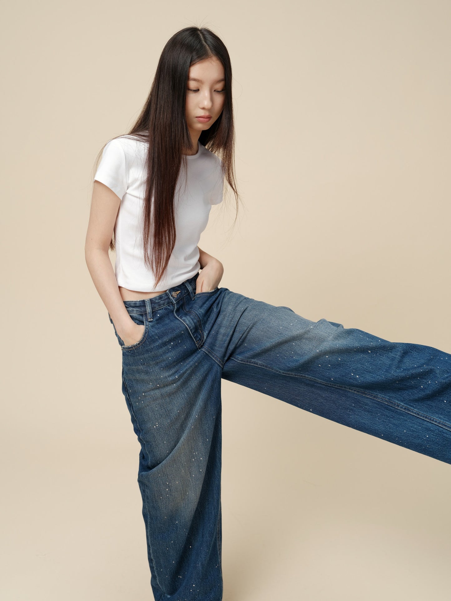 Miroment_Washed_Rebel_Straight_Natural_Waist_Women_Button_Fly_No_Stretch_Denim_Jeans_MISSTT