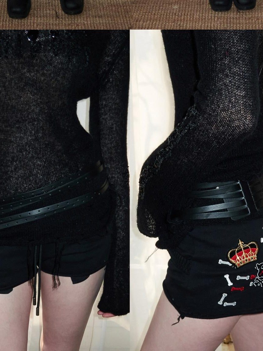 1JINN STUDIO 100 Percent Cotton Slim Fit Low Rise Casual Womens Camo Black Grey Mini Shorts