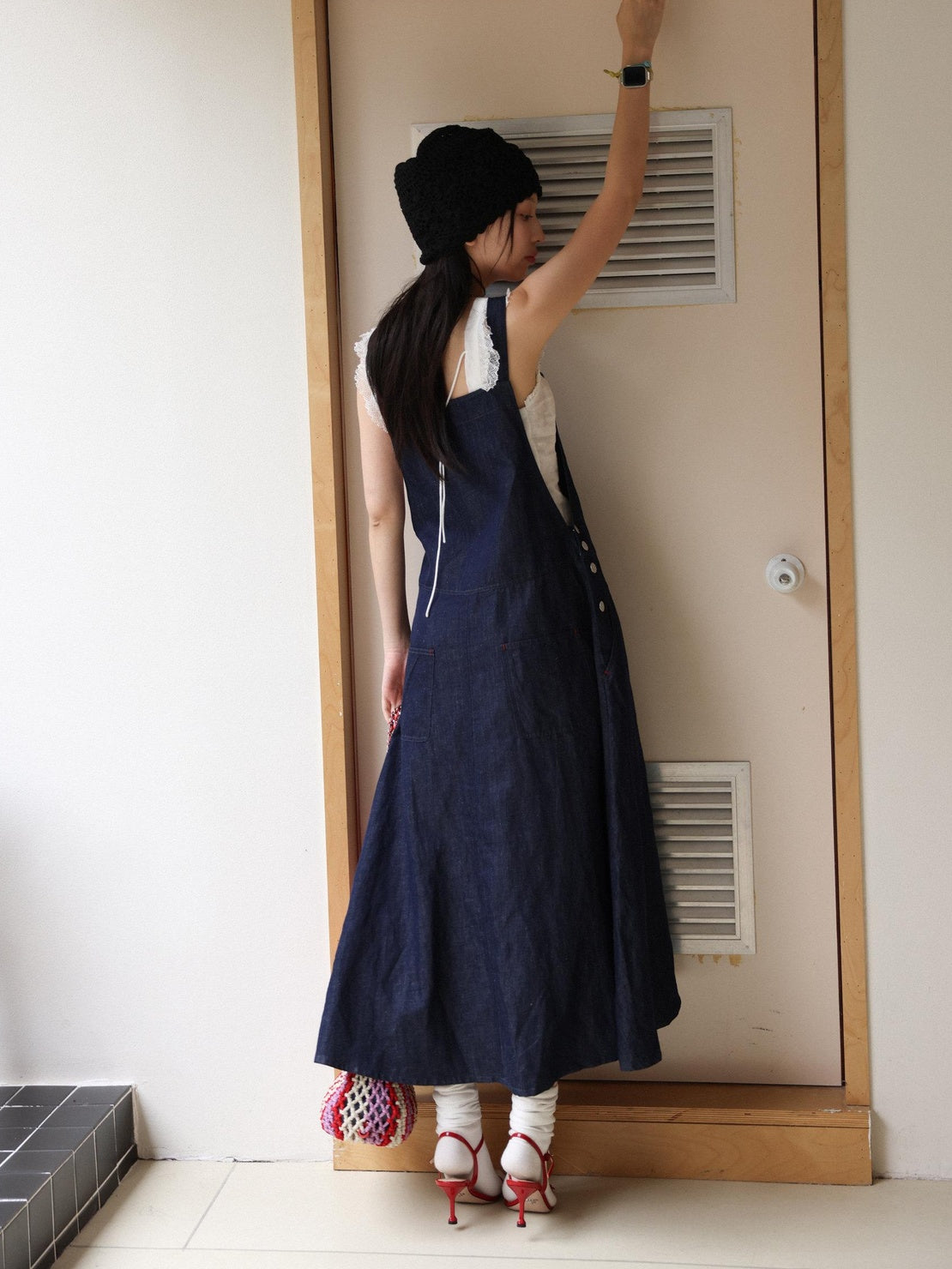 Miroment Breathable Cotton Linen Blend Casual H Fit Sleeveless Everyday Slip Dresses