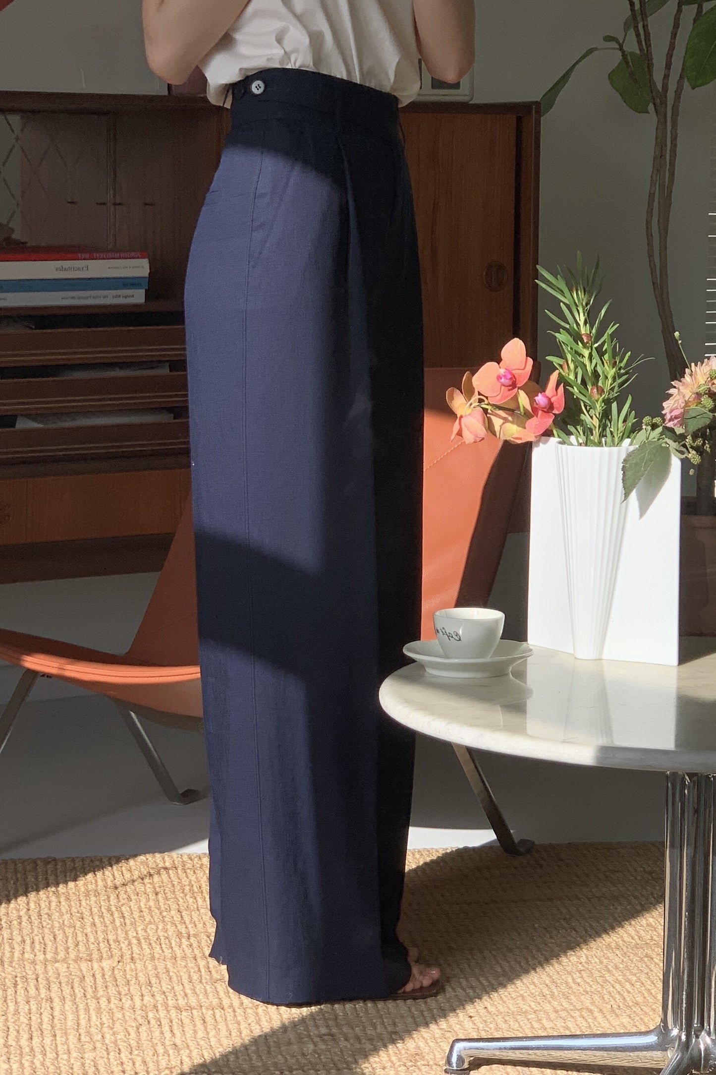 Miroment_Uv_Protection_Silky_Acetate_High_Waist_Wide_Leg_Women_Navy_Casual_Pants_MISSTT