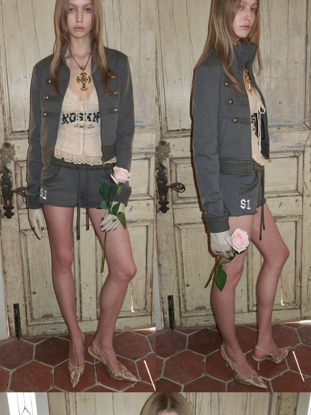 1JINN STUDIO 100 Percent Cotton Slim Fit Low Rise Casual Womens Camo Black Grey Mini Shorts