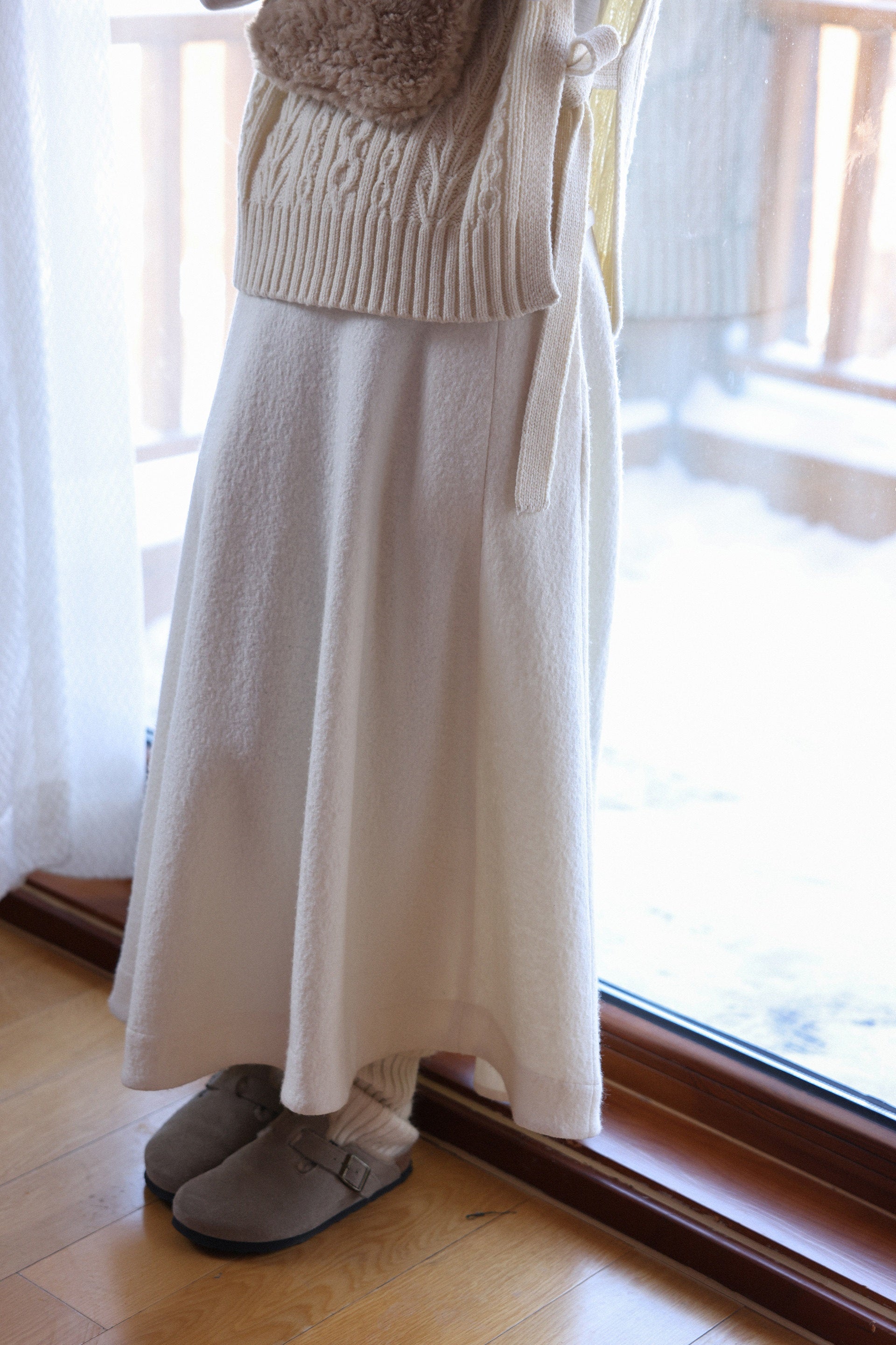 Miroment_Soft_Wool_Blend_Knit_A_Line_Elastic_Waist_Office_Ready_Women_Midi_Skirt_MISSTT