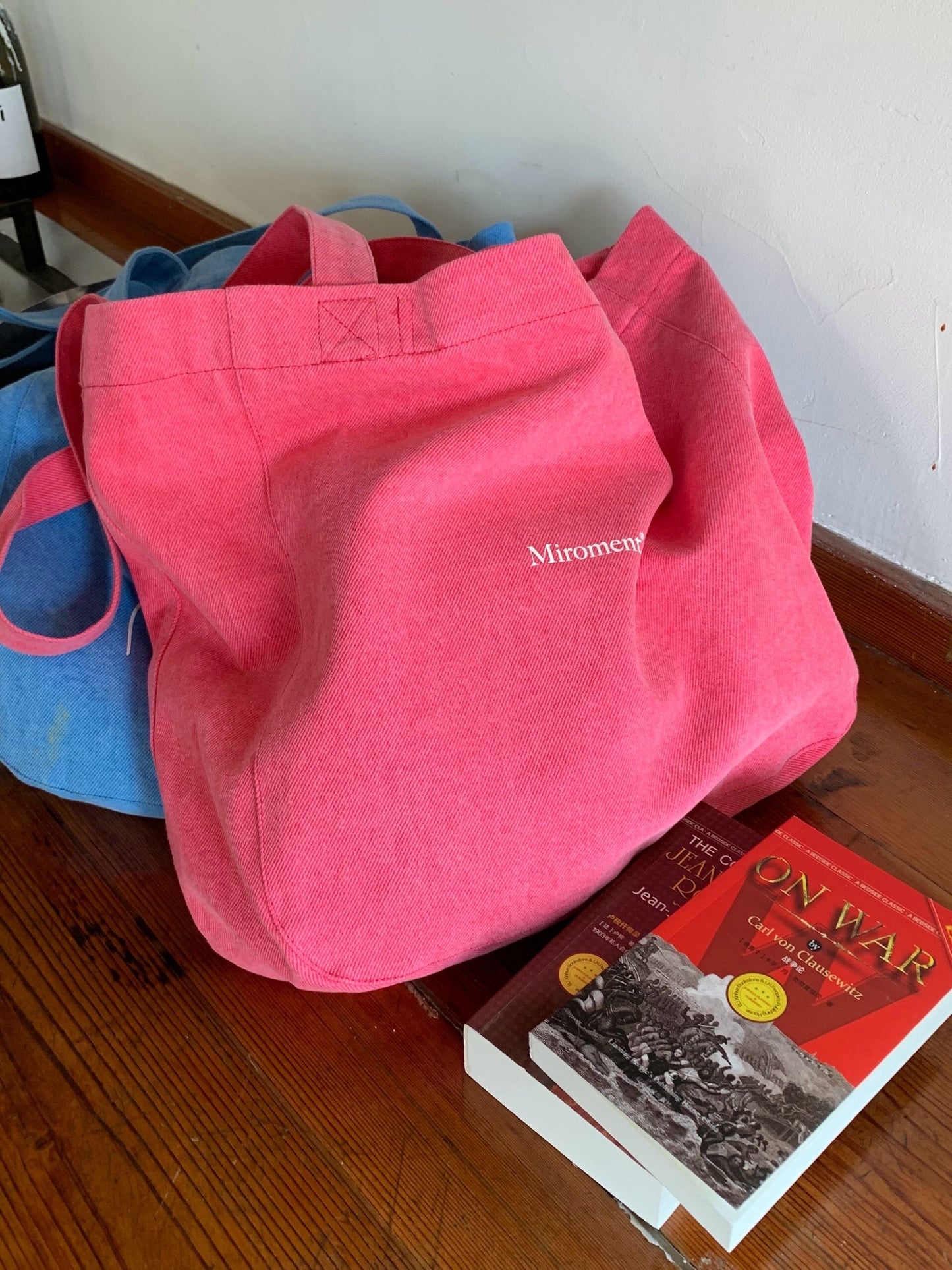Miroment_Colorblock_Cotton_Small_Square_Shoulder_Pastel_Women_Casual_Canvas_Tote_Bag_MISSTT