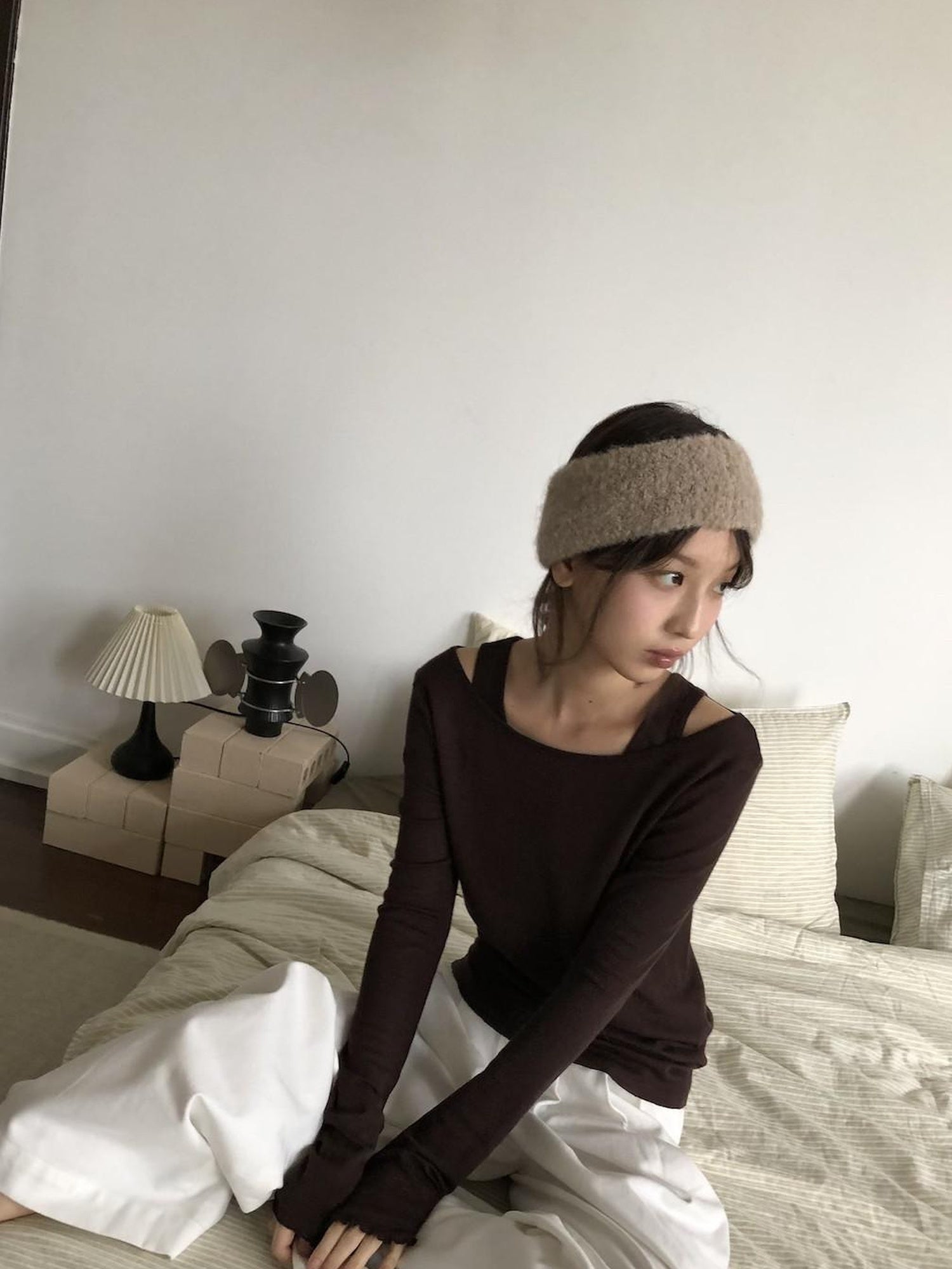 Miroment Cozy Wool Blend Colorblock Layered Slim Fit Everyday Tank Tops