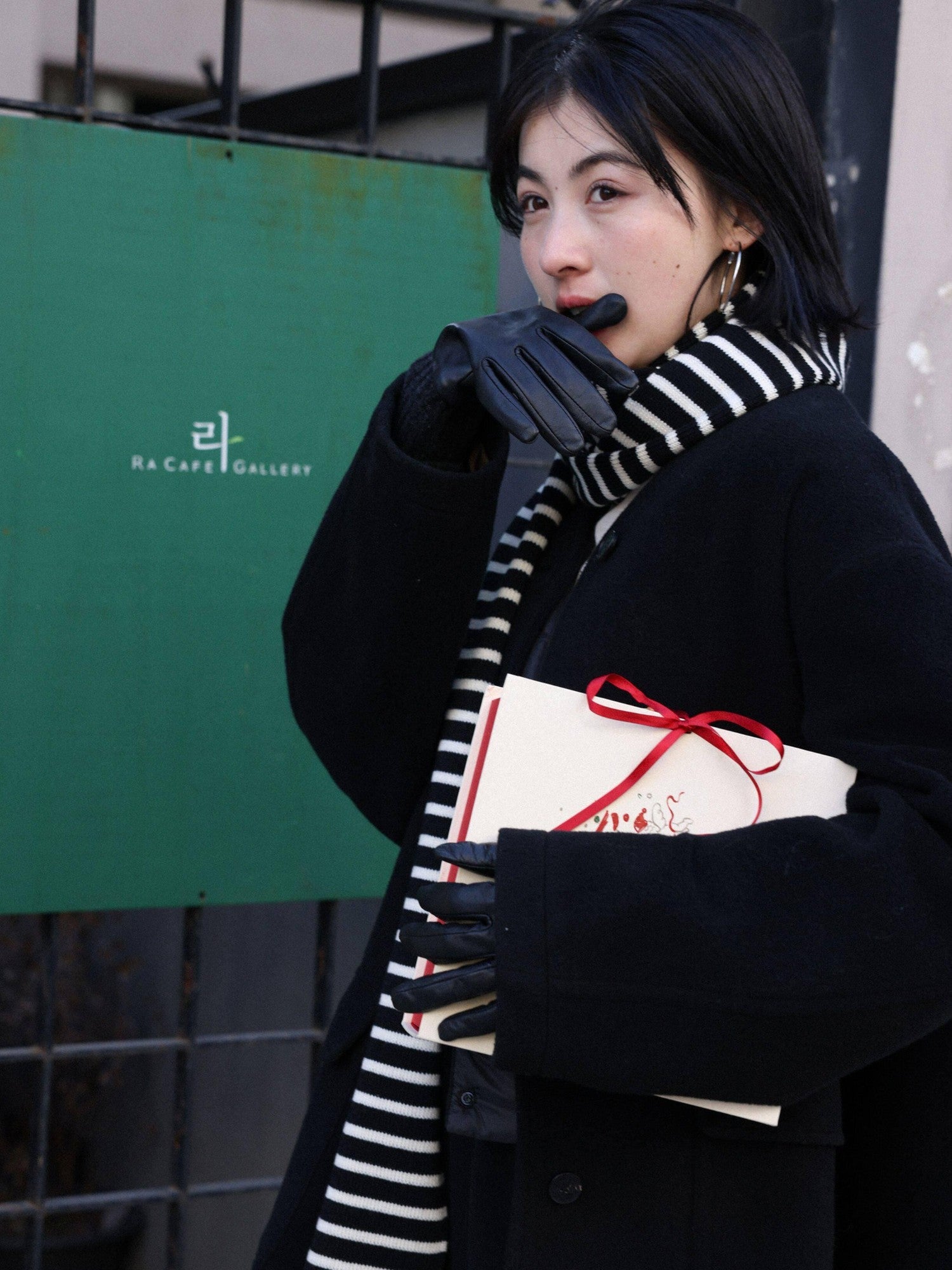Miroment Soft Wool Cashmere Blend Vintage Collarless Midlength Women Wool Coat