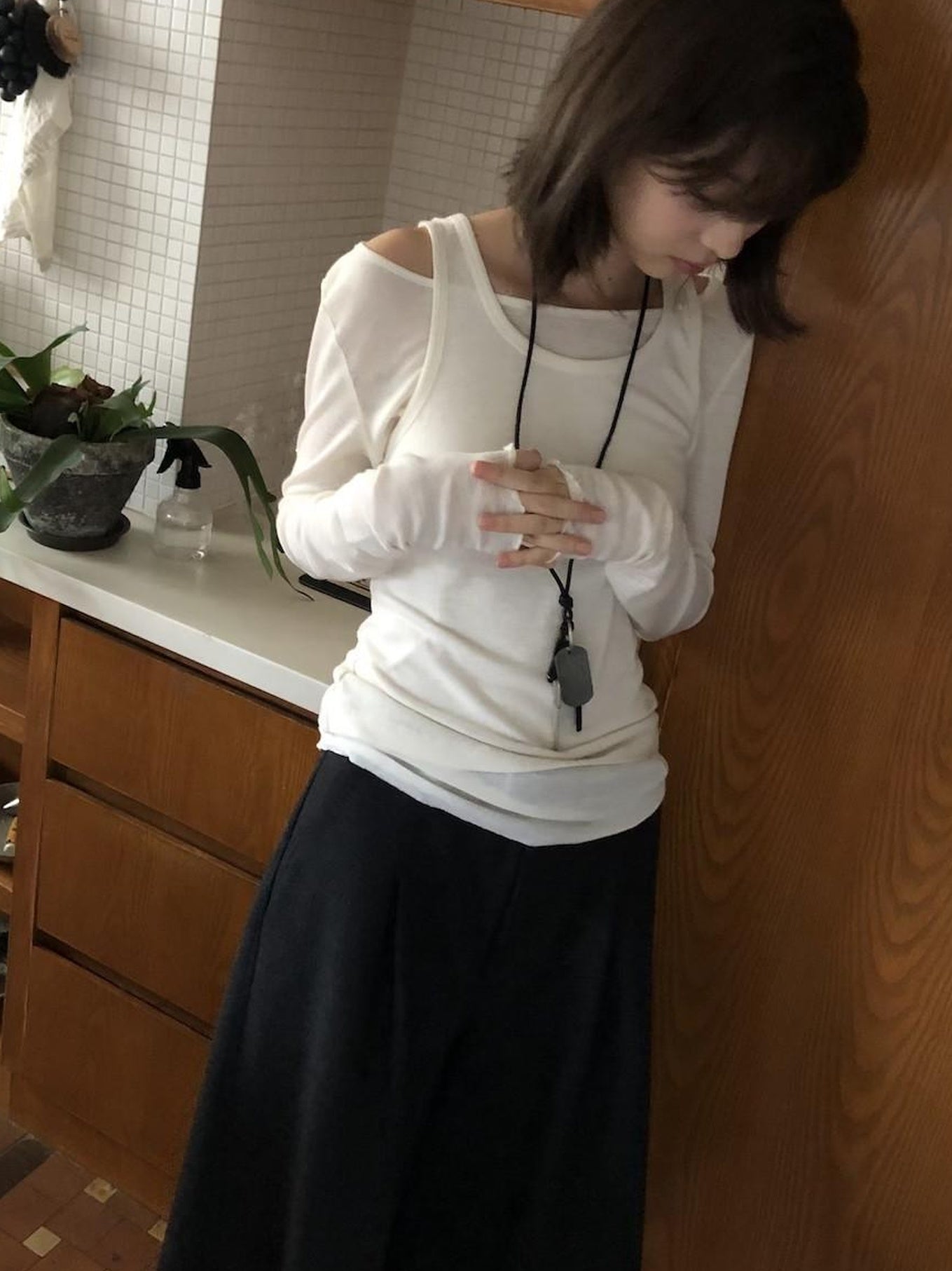 Miroment Cozy Wool Blend Colorblock Layered Slim Fit Everyday Tank Tops
