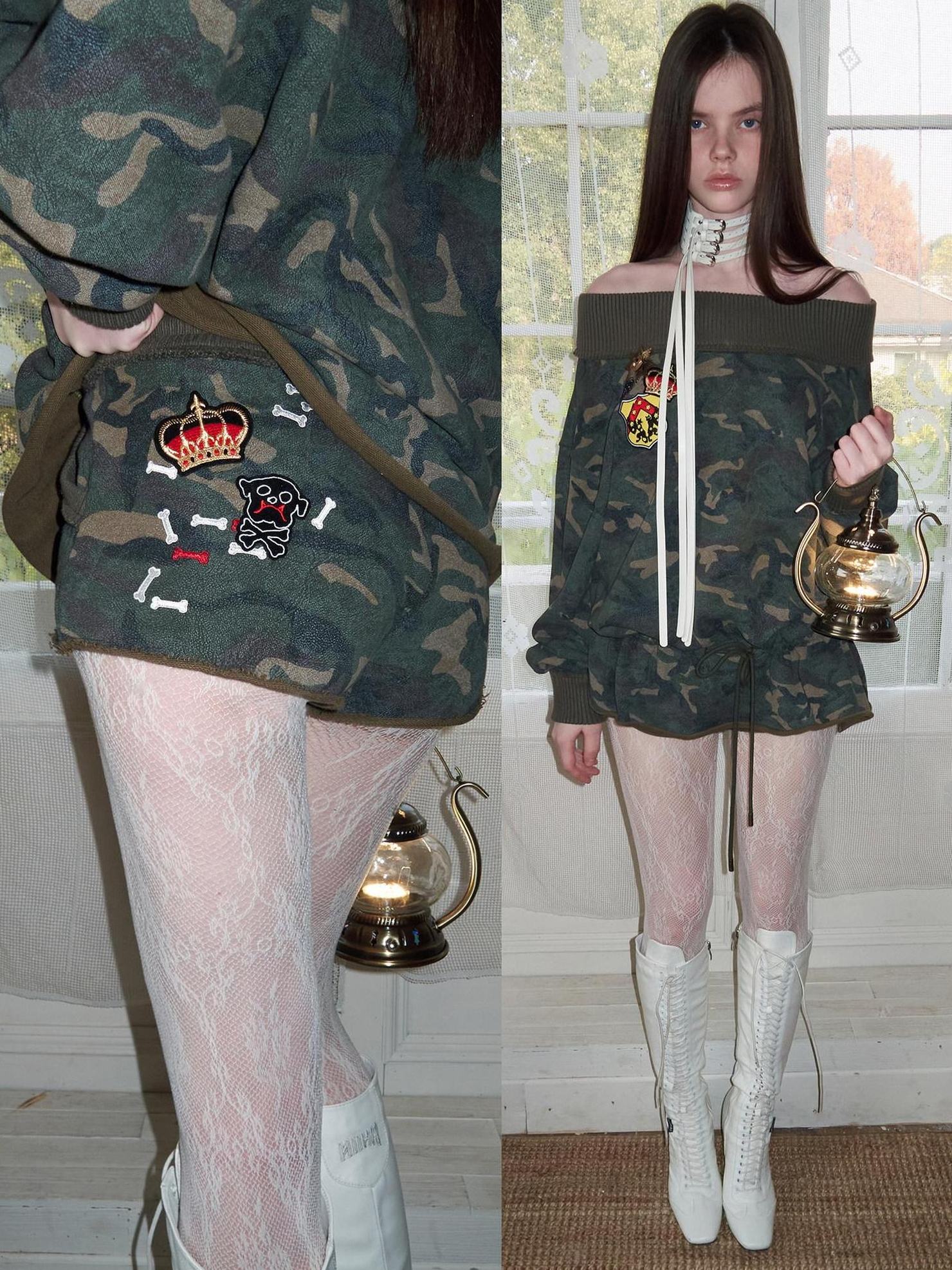 1JINN STUDIO 100 Percent Cotton Slim Fit Low Rise Casual Womens Camo Black Grey Mini Shorts