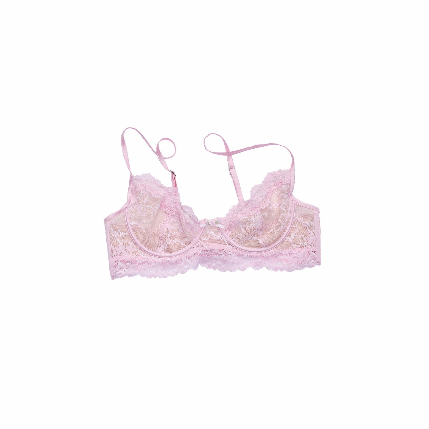 1JINN_STUDIO_Soft_Underwire_Push_Up_French_Lace_Trim_U_Shape_Strap_Tube_Tops_MISSTT