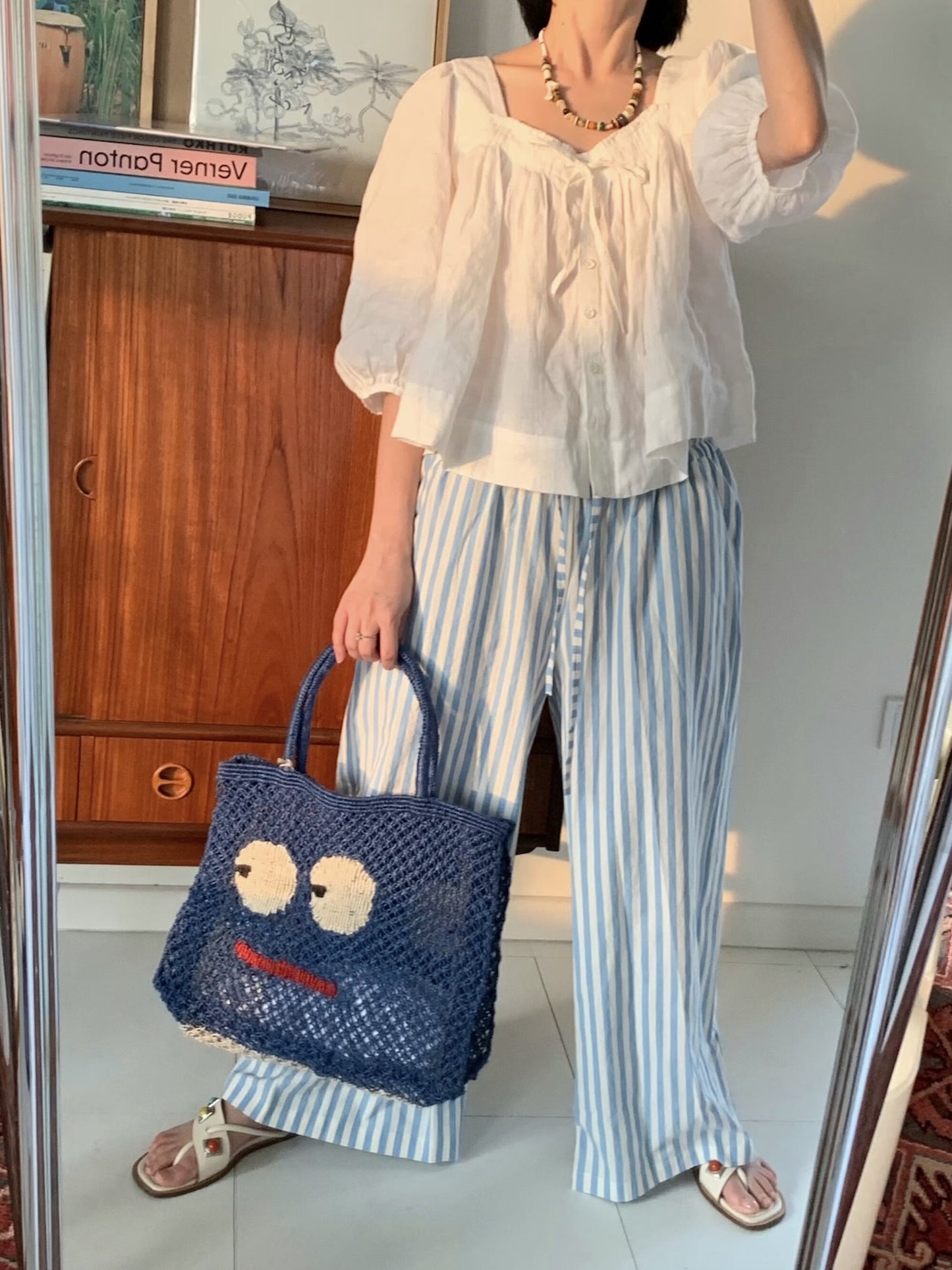 Miroment_100_Percent_Cotton_Soft_Striped_Wide_Leg_Natural_Waist_Women_Casual_Pants_MISSTT