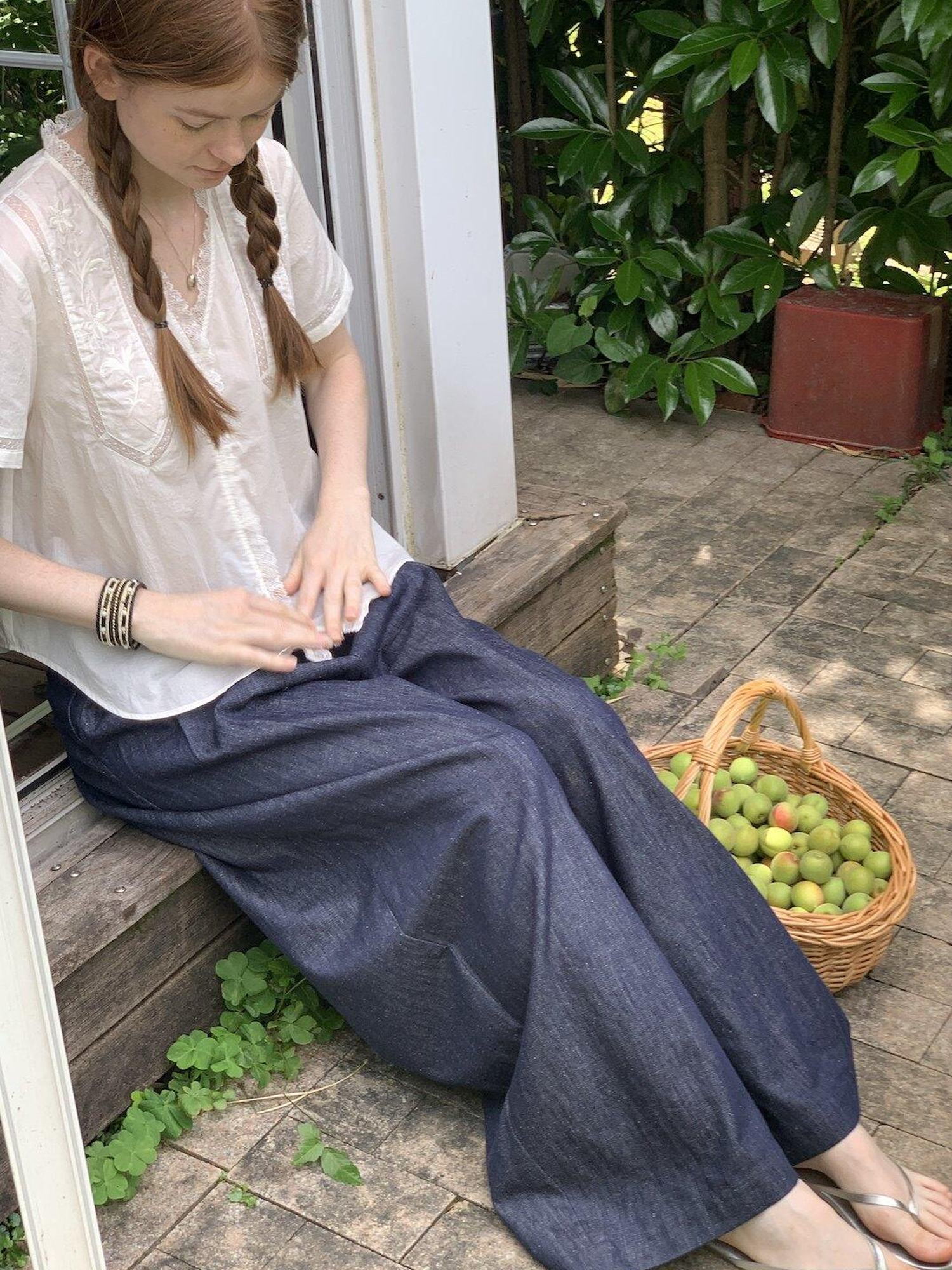 Miroment Versatile High Waist Carrot Straight Elastic Cotton Hemp Women Casual Pants