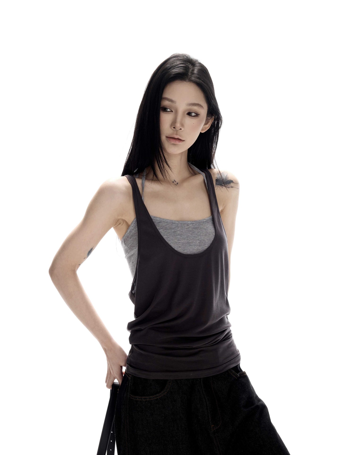 CrushOnit_Breathable_Lyocell_Backless_Loose_U_Neck_Y_Strap_Women_Stretch_Layer_Tank_Tops_MISSTT