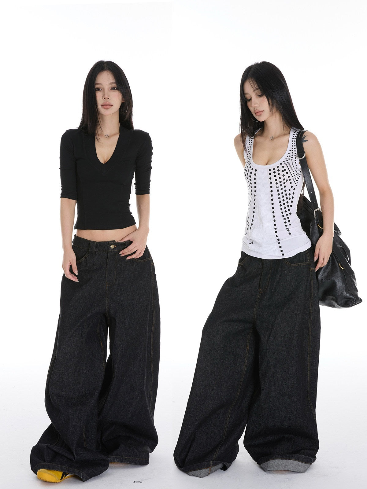 CrushOnit_Durable_Washed_Natural_Waist_Micro_Stretch_Denim_Blue_Wide_Leg_Jeans_MISSTT