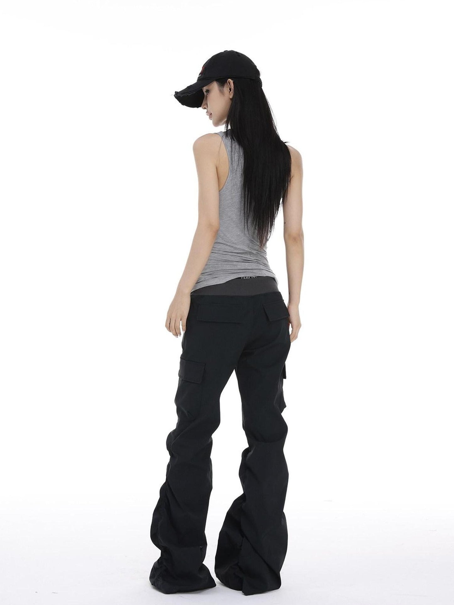 CrushOnit Versatile Asymmetrical Slim Fit Off Shoulder Cotton Stretch Women Tank Tops
