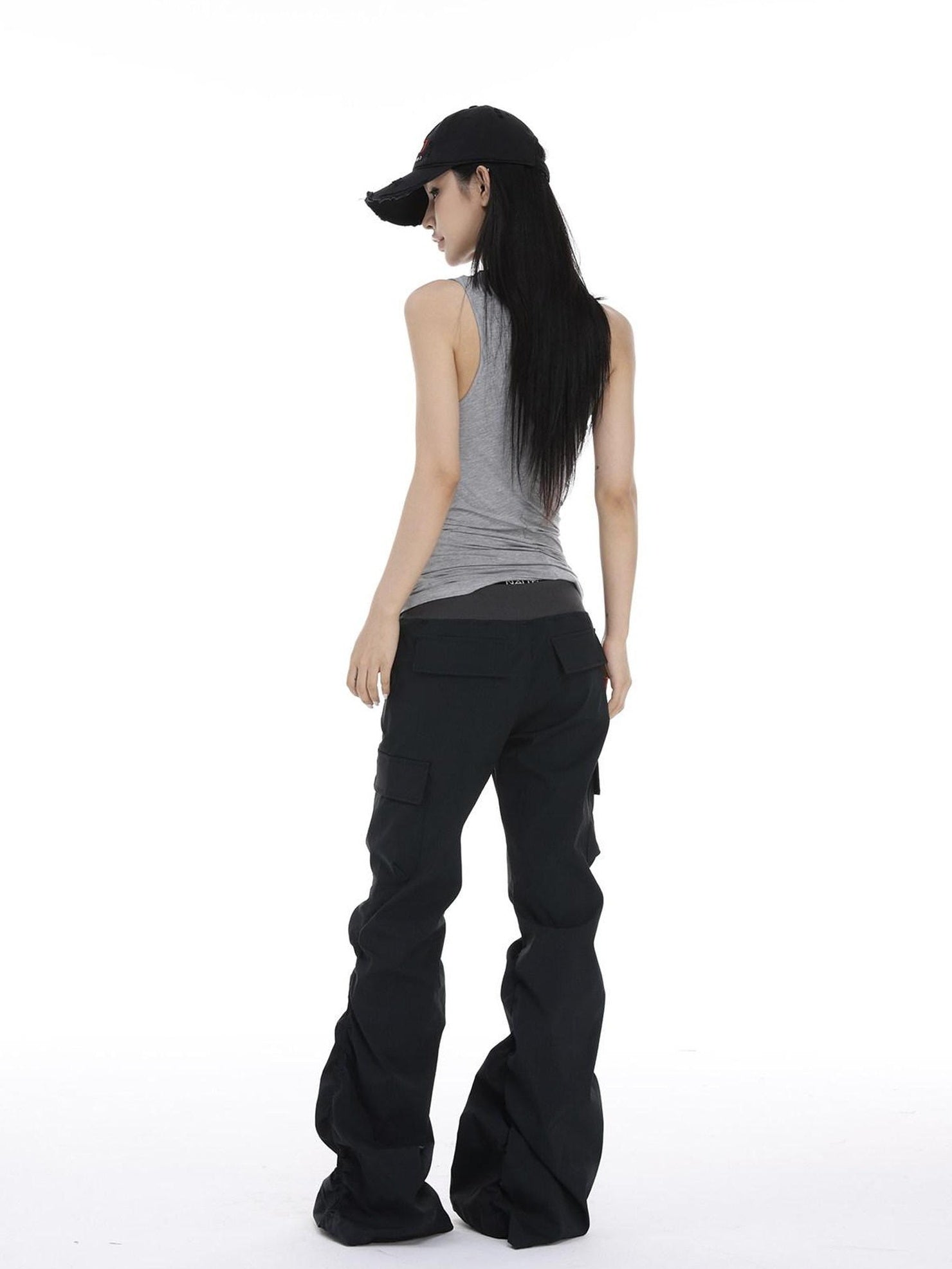 CrushOnit Versatile Asymmetrical Slim Fit Off Shoulder Cotton Stretch Women Tank Tops