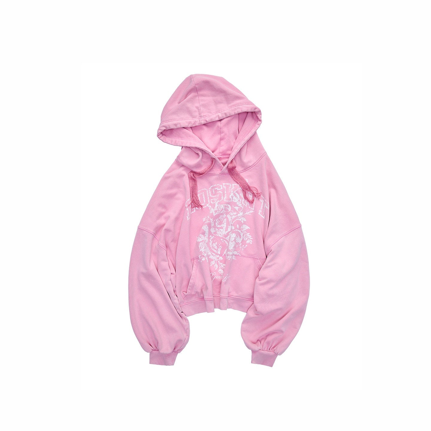 1JINN_STUDIO_Washed_Cotton_Rose_Print_Relaxed_Fit_Pullover_Ruched_Sleeves_Girls_Casual_Hoodie_MISSTT