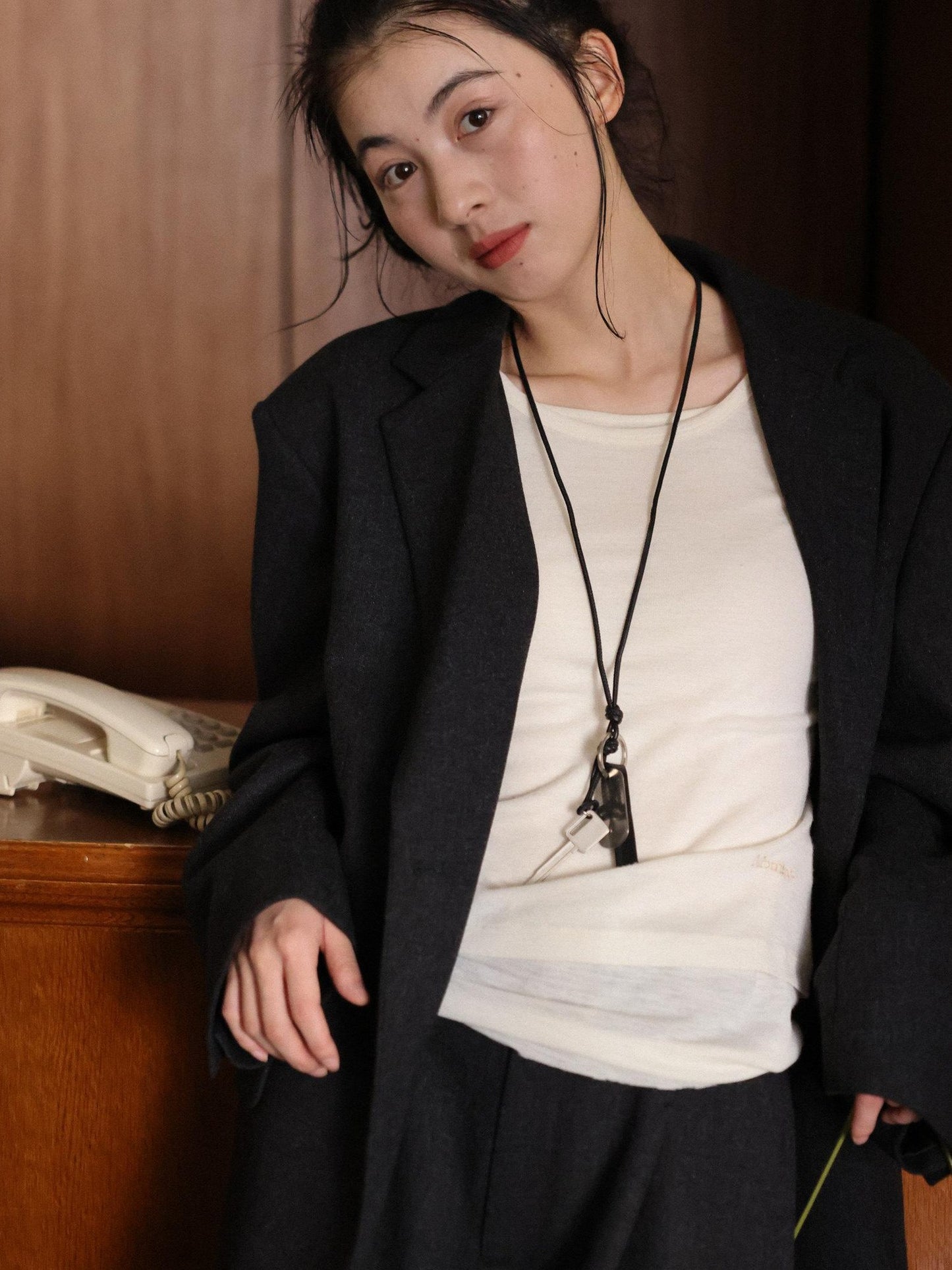 Miroment Tailored Suit Inspired Belted Mid Length Sizes Xs To L Classic Trench Coat