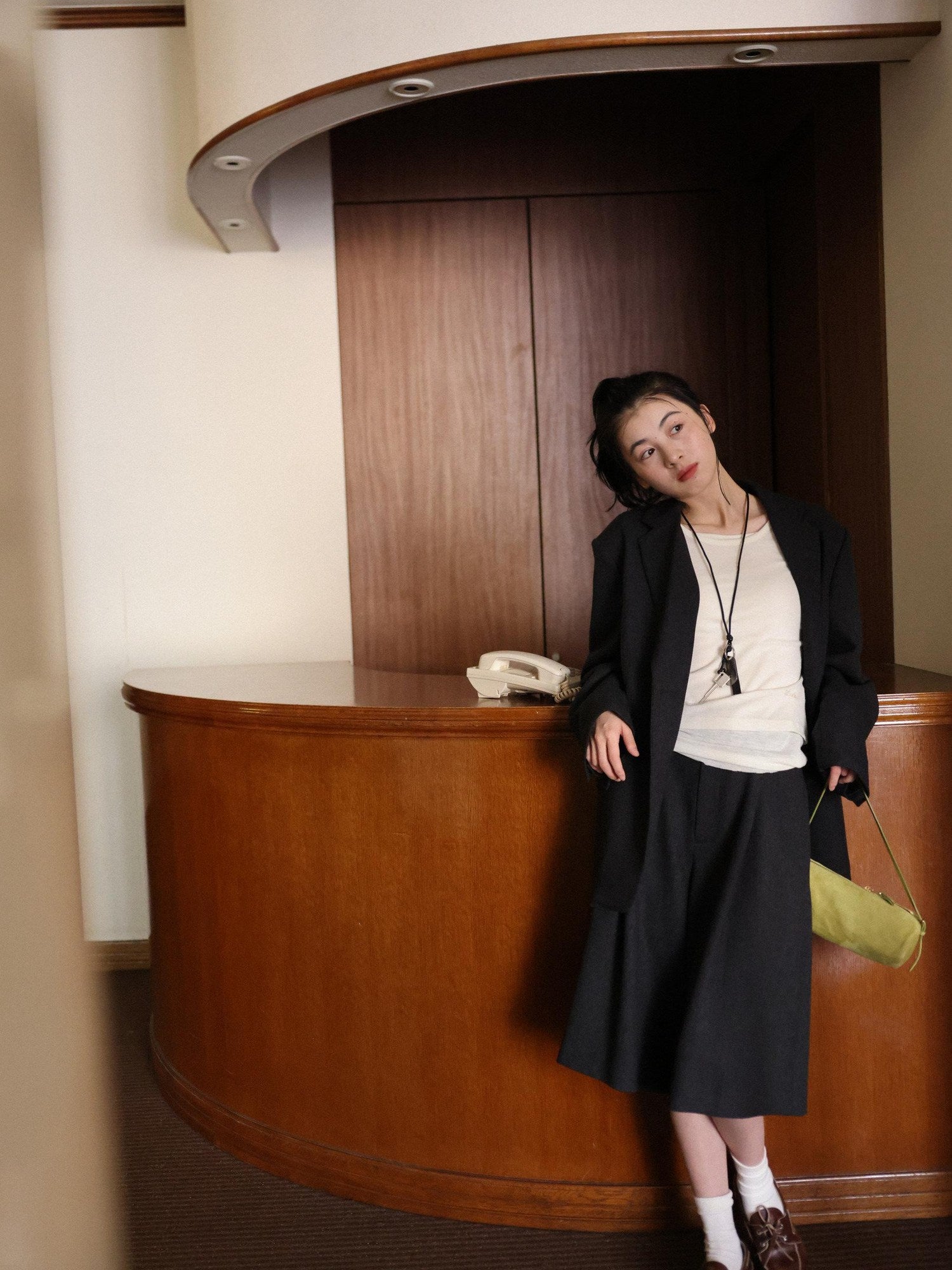 Miroment Tailored Suit Inspired Belted Mid Length Sizes Xs To L Classic Trench Coat