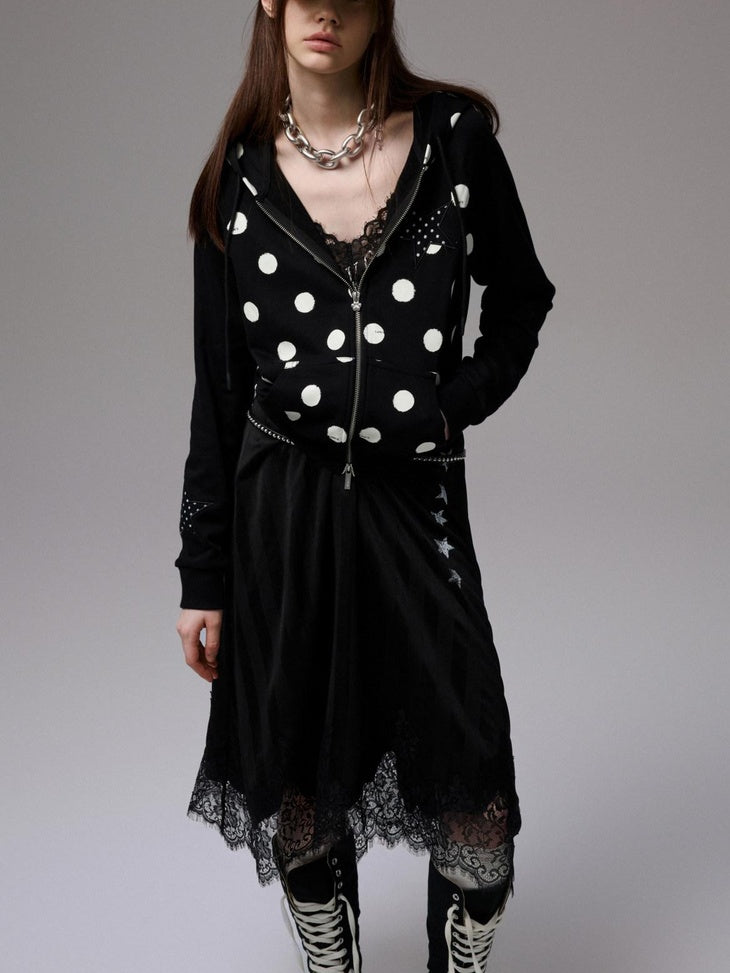 1JINN STUDIO High Waist Ins Style Strappy Polyester Zipper Casual Women Maxi Dresses