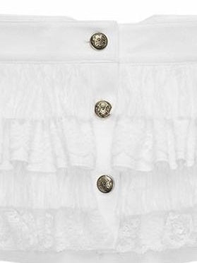 1JINN STUDIO Sexy Lace Trim Low Waist Slim H Line Casual Women Polyester Mini Skirts