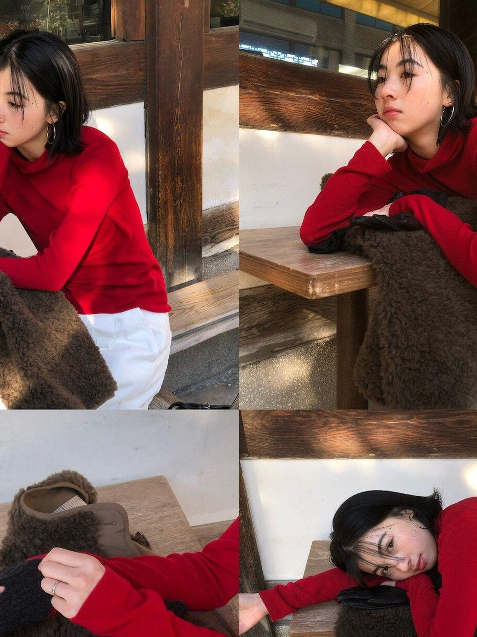 Miroment Skin Friendly Pure Wool Cowl Neck Loose Fit Office Women Knit Sweater