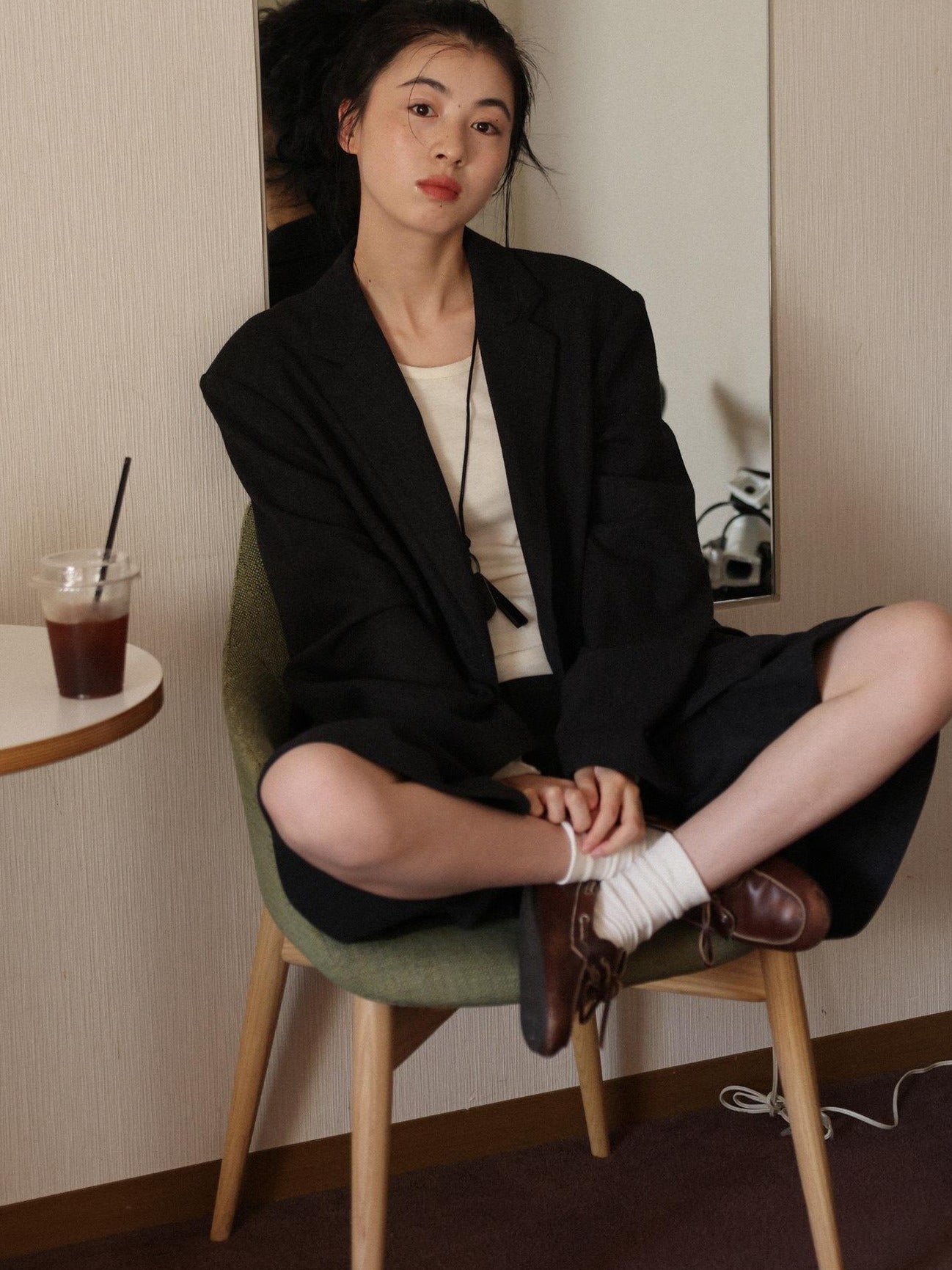 Miroment Tailored Suit Inspired Belted Mid Length Sizes Xs To L Classic Trench Coat