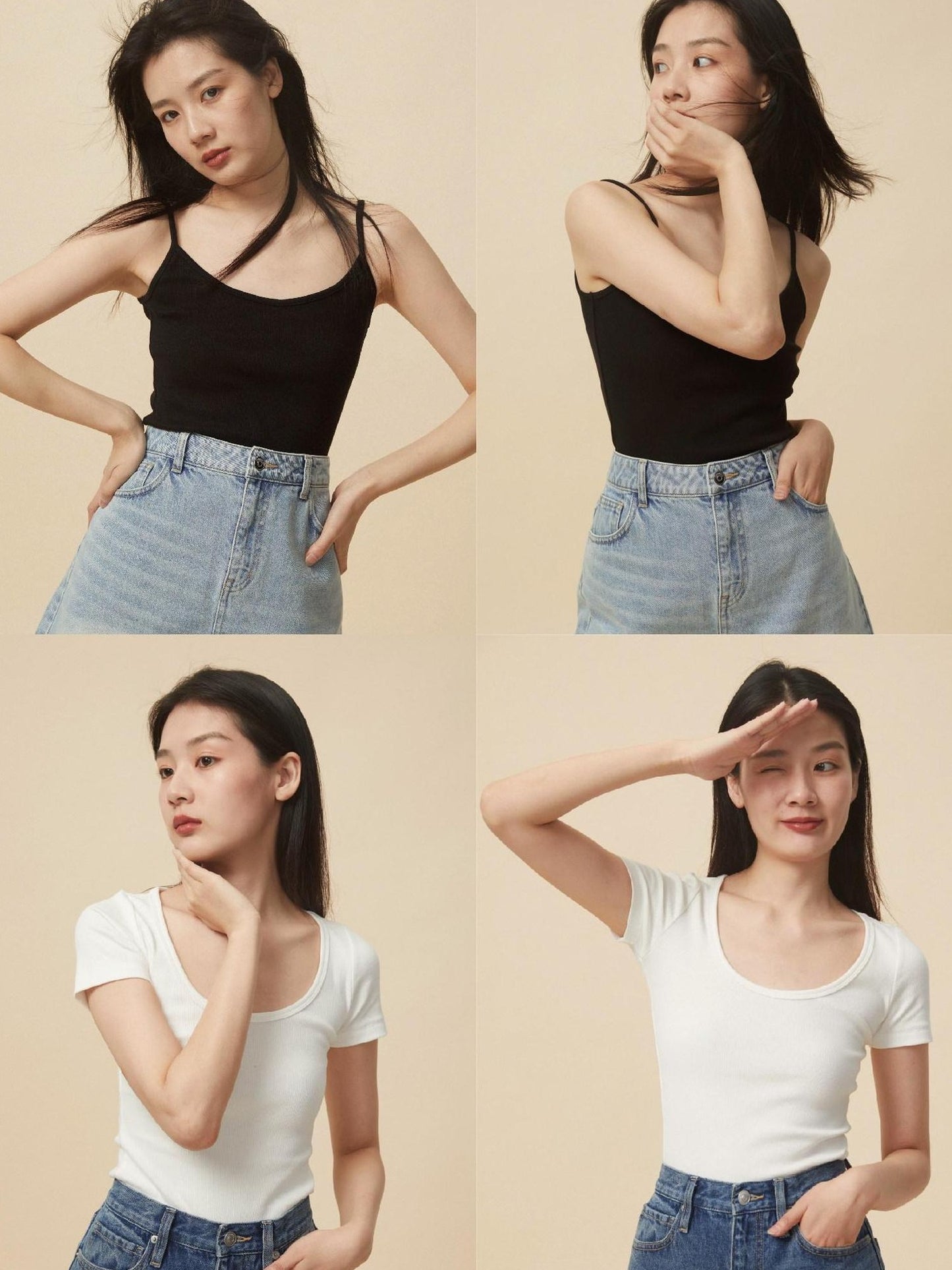 Miroment Soft Stretch Embroidered Cropped Strap Innerwear Women Cotton Spandex Cami Tops