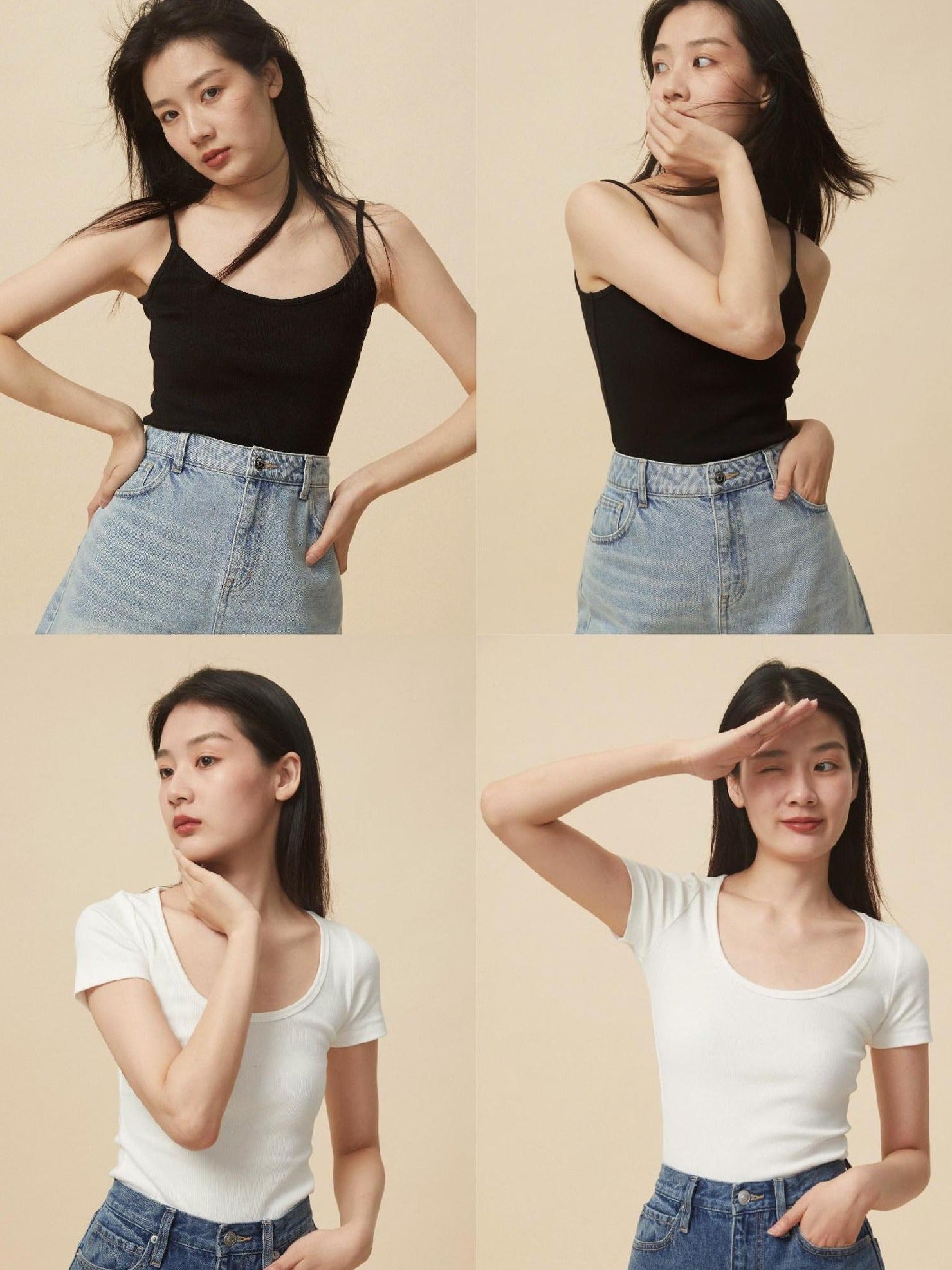 Miroment Soft Stretch Embroidered Cropped Strap Innerwear Women Cotton Spandex Cami Tops