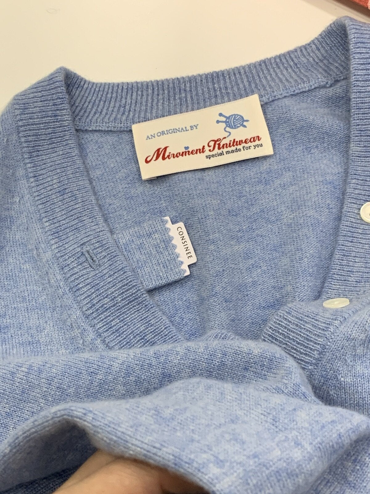 Miroment_Ultra_Soft_Pure_Cashmere_Colorblock_V-neck_Button_Cardigan_Women_Knit_Sweater_MISSTT